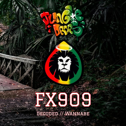 Jungle Drops 24 album by MSDOS & FX909 - Drum and Bass Cover Art