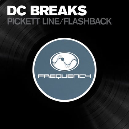 Pickett Line / Flashback album by DC Breaks - Drum and Bass Cover Art
