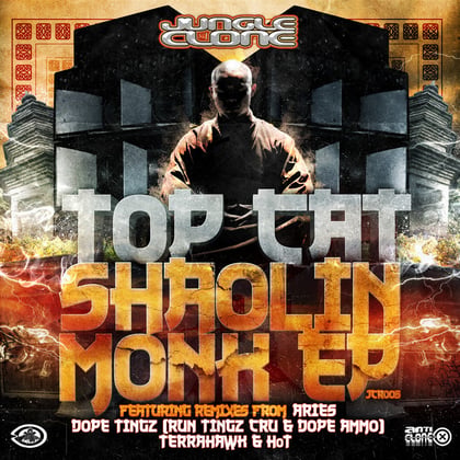 Shaolin Monk (Remixes) album by Top Cat & Hidden Turn - Drum and Bass Cover Art