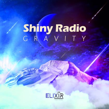 Gravity album by Shiny Radio - Drum and Bass Cover Art