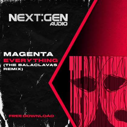 Everything (The Balaclavas Remix) album by Magenta & The Balaclavas - Drum and Bass Cover Art