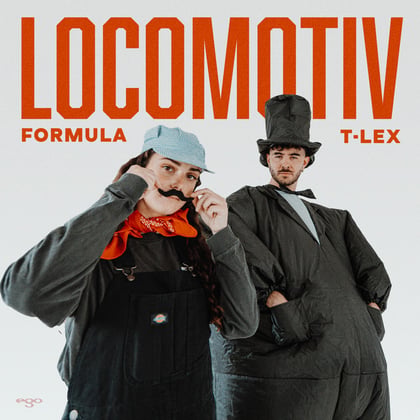 Locomotiv album by T-Lex - Drum and Bass Cover Art