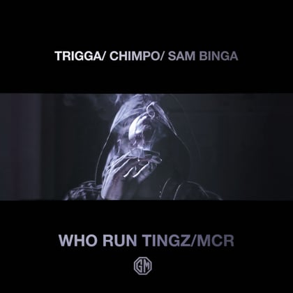 Who Run Tingz / MCR album by Chimpo - Drum and Bass Cover Art