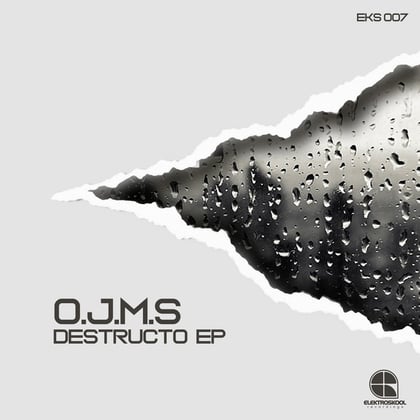 Destructo EP album by O.J.M.S - Drum and Bass Cover Art