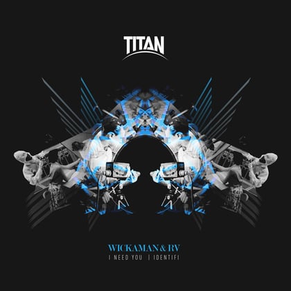 I Need You / Identi-fi album by Wickaman - Drum and Bass Cover Art