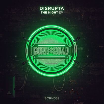 The Night album by Kathika & Disrupta - Drum and Bass Cover Art