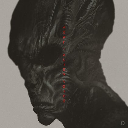 Alien Voices EP album by HEFT - Drum and Bass Cover Art