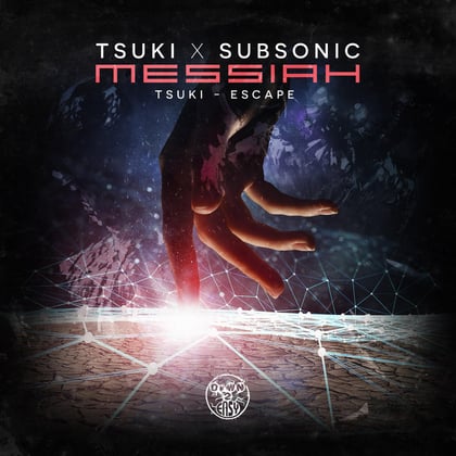 Messiah / Escape album by Skepsis, Tsuki & Subsonic - Drum and Bass Cover Art