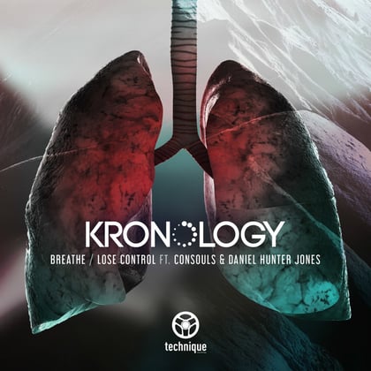 Breathe / Lose Control album by Kronology - Drum and Bass Cover Art