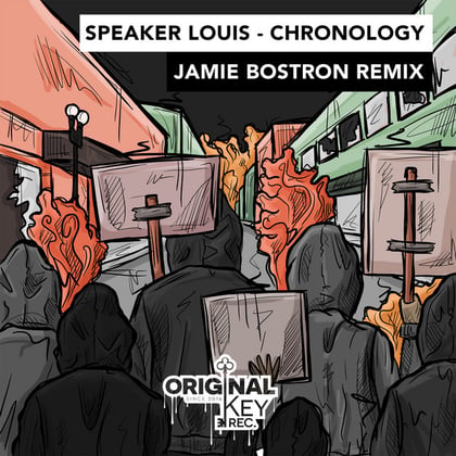 Chronology (Jamie Bostron Remix) album by Jamie Bostron - Drum and Bass Cover Art