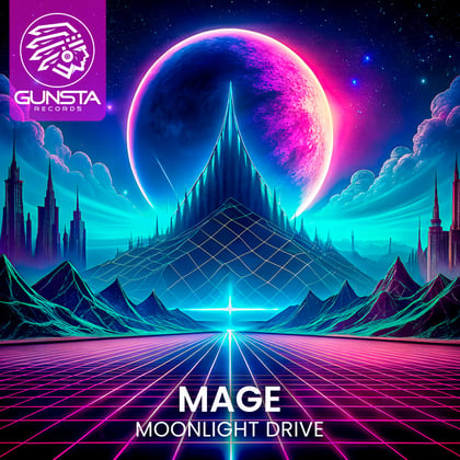 Moonlight Drive album by Mage - Drum and Bass Cover Art