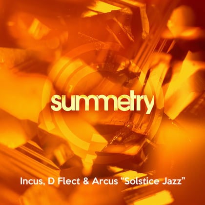 Solstice Jazz album by Incus, D Flect & Arcus - Drum and Bass Cover Art