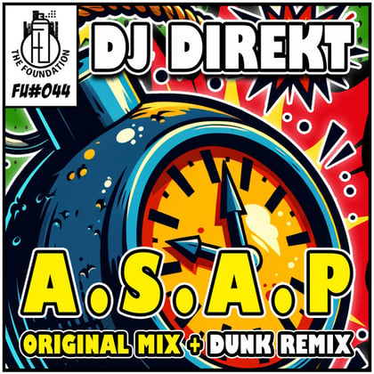 A.S.A.P album by DJ Direkt & Dunk - Drum and Bass Cover Art