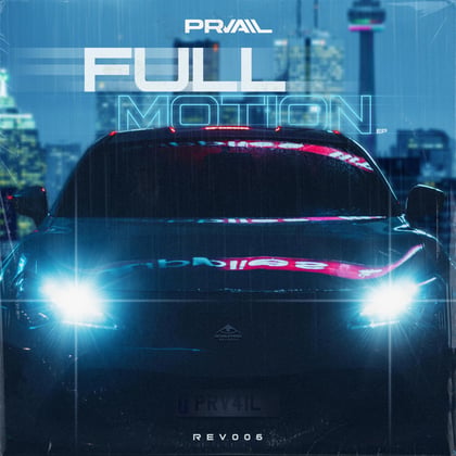 FULL MOTION EP album by PRVAIL - Drum and Bass Cover Art