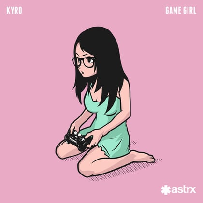 Game Girl album by Kyro - Drum and Bass Cover Art