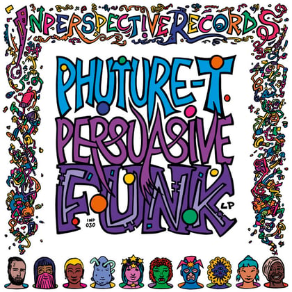 Persuasive Funk album by Phuture-T - Drum and Bass Cover Art