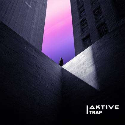 TRAP album by Aktive - Drum and Bass Cover Art