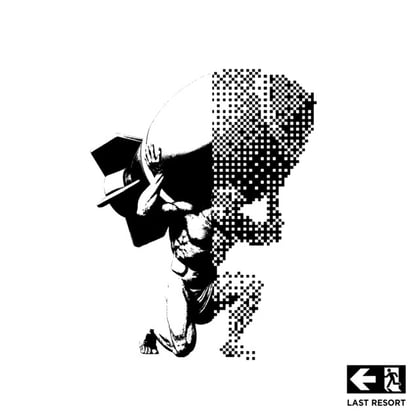 Last Resort ft. MC Gusto / Infliction album by Trex - Drum and Bass Cover Art