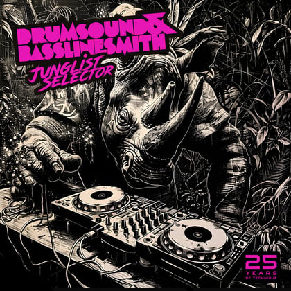 Junglist Selector album by Drumsound & Bassline Smith - Drum and Bass Cover Art