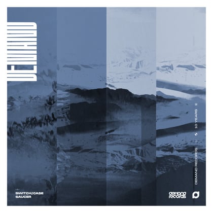 Saucer album by switch/case - Drum and Bass Cover Art