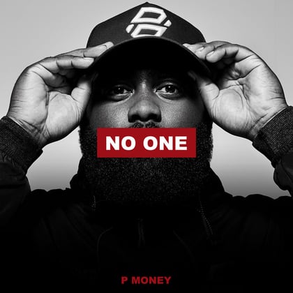 No One album by P Money - Drum and Bass Cover Art