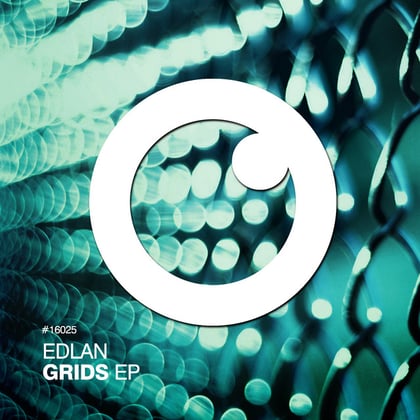 Grids EP album by Edlan - Drum and Bass Cover Art
