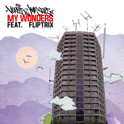 My Wonders album by Verbz & Mr Slipz - Drum and Bass Cover Art