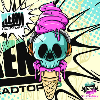 Headtop album by MC Endo & Kenji DnB - Drum and Bass Cover Art
