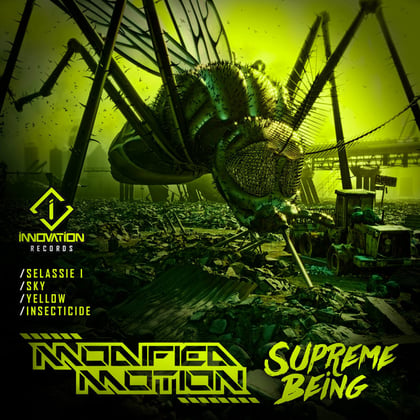 Selassie I album by Modified Motion - Drum and Bass Cover Art
