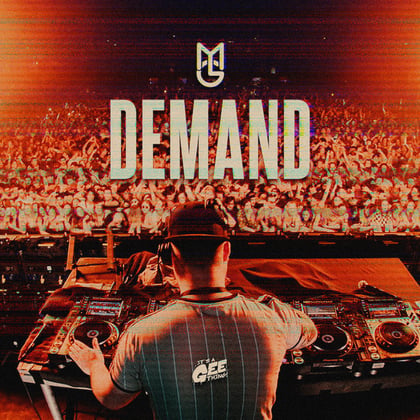 Demand album by Macky Gee - Drum and Bass Cover Art
