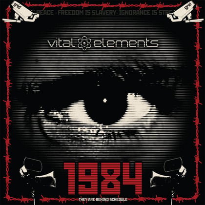 1984 album by Vital Elements - Drum and Bass Cover Art