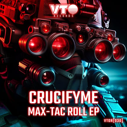 Max-Tax Roll EP album by CrucifyMe & Dauntless - Drum and Bass Cover Art