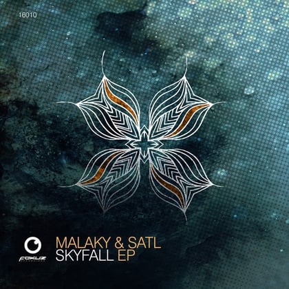 Skyfall EP album by Malaky, Satl & Silence Groove - Drum and Bass Cover Art