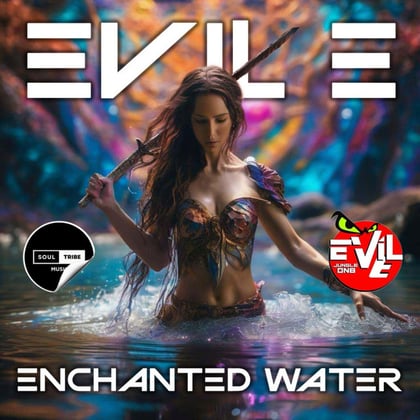 Enchanted Water album by Evil E - Drum and Bass Cover Art