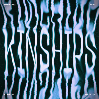 Kinships album by Kung - Drum and Bass Cover Art