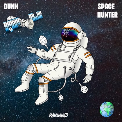 Space Hunter album by Dunk - Drum and Bass Cover Art