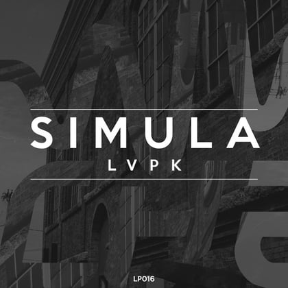 LVPK album by Simula - Drum and Bass Cover Art