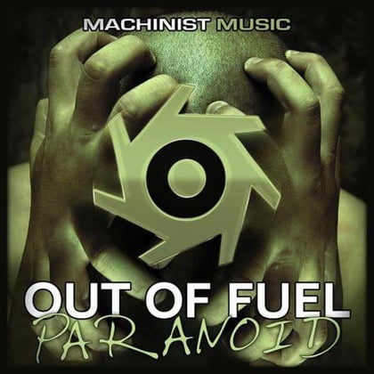 Paranoid album by Out Of Fuel - Drum and Bass Cover Art