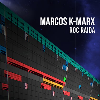 Roc Raida album by Marcos K-Marx - Drum and Bass Cover Art