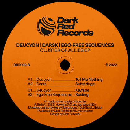 Cluster of Allies EP album by Ego-Free Sequences - Drum and Bass Cover Art