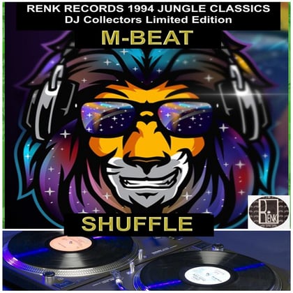 Shuffle album by M-Beat - Drum and Bass Cover Art