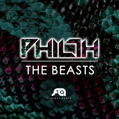 The Beasts album by Trex & Philth - Drum and Bass Cover Art