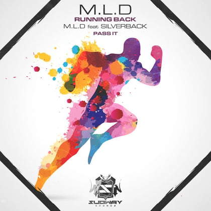 Pass It album by M.L.D - Drum and Bass Cover Art