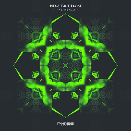 Mutation (T>I Remix) album by T>I - Drum and Bass Cover Art