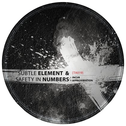 Incur/Approximation album by Subtle Element - Drum and Bass Cover Art