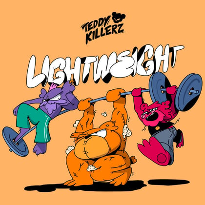 Lightweight album by Teddy Killerz - Drum and Bass Cover Art