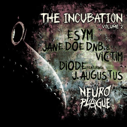 The Incubation, Vol. 2 album by Esym, Jane Doe, Diode & Victim - Drum and Bass Cover Art