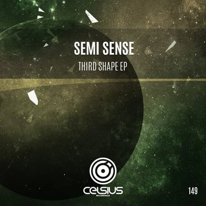 Third Shape EP album by Semi Sense - Drum and Bass Cover Art