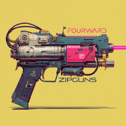 Zipguns album by Fourward - Drum and Bass Cover Art