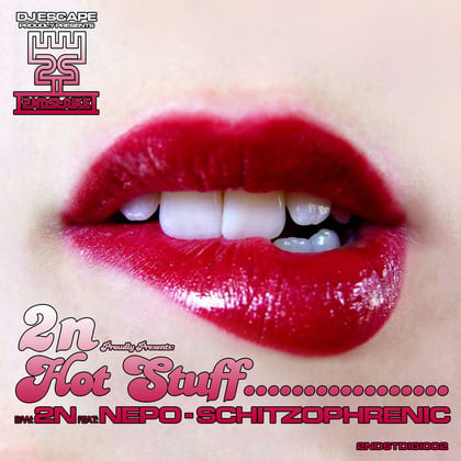 Hot Stuff / Schizophrenic album by 2N - Drum and Bass Cover Art